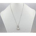 Natural Freshwater Pearl Pendant 925 Silver